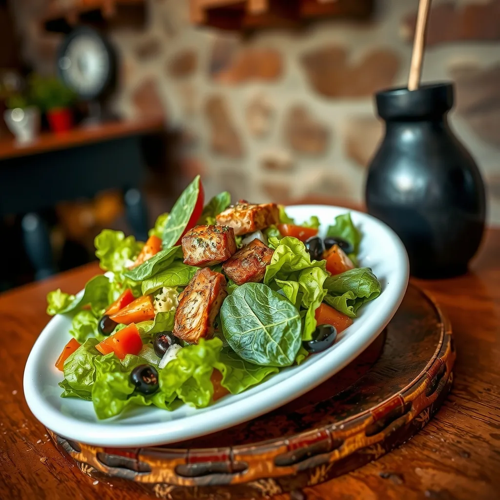 Kapadokya'da Etin Yanına En İyi Giden Lezzet: Yeşil Salata