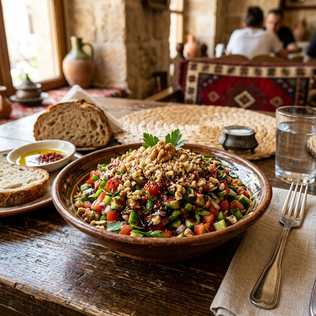Gavurdağı Salatası: Kapadokya Kebap Sofrasının İncisi