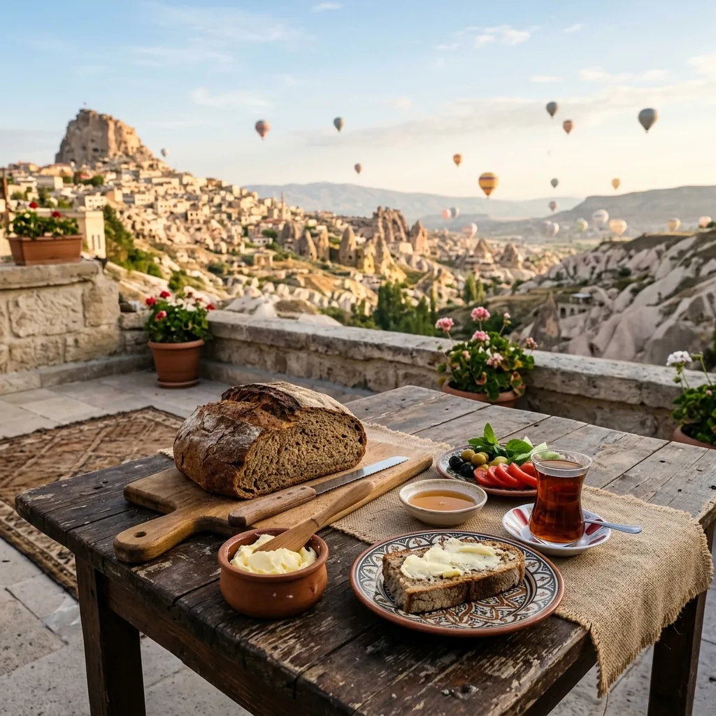 Köy Ekmeği ve Tereyağı: Kapadokya'da En Sade Başlangıç